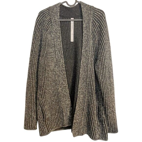 Lululemon Cotton Cashmere Blend Cardigan Sweater Wrap 4 - Picture 3 of 6